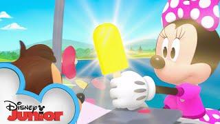 The Great Treat Heist | Minnie's Bow-Toons: Camp Minnie  |@disneyjr​