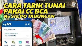 CARA MEMINDAHKAN LIMIT KARTU KREDIT BCA KE REKENING BCA - CARA TARIK TUNAI PAKAI KARTU KREDIT