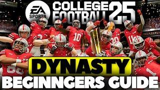 DOMINATE Dynasty Mode Right Away | EA CFB 25 Guide