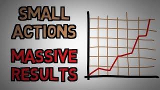 Small Daily Actions Lead To Massive Results - Consistency Is Key (animated)