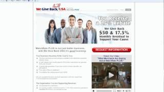 We Give Back USA com for Business Owners