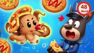 Topi yang Mencuri Pizza | Animasi Sains Populer | Kartun Anak-anak | Kepala Polisi Labrador