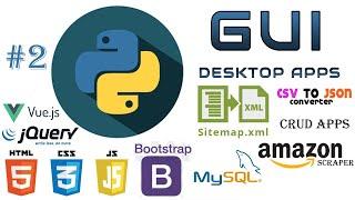 HOW TO CREATE MODERN GUI DESKTOP APPS WITH PYTHON USING WEB TECHNOLOGIES HTML CSS JS 2 / 3 USING EEL