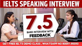 IELTS Speaking Interview 7.5 Band | Sapna Dhamija