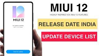 MIUI 12 Stable Update Release Date India | List of All Phones | Miui 12 Best Features