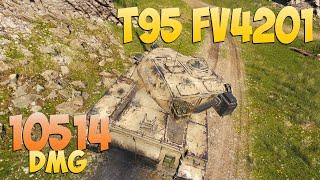 T95/FV4201 - 4 Kills 10.5K DMG - Star! - World Of Tanks