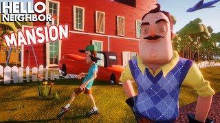 The Neighbor Is BACK AND IN A GIANT NEW HOUSE!!! | Hello Neighbor Gameplay (Mods)