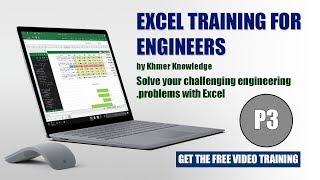 Excel for Engineers Part 3 by Khmer Knowledge