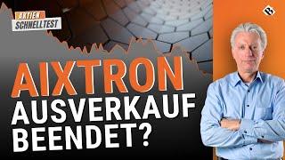 Aktien im Experten-Check: AIXTRON - Ist das der Boden? | Außerdem PVA TePLA, Zealand Pharma & DEUTZ