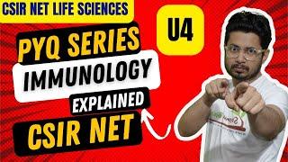 CSIR NET life science unit 4 pyq | csir net cancer biology immunology QUESTIONS SOLVED