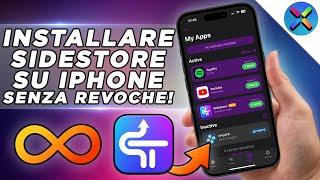 Scaricare SideStore su iPhone ed installare QUALSIASI APP SENZA REVOCHE! [Tutorial ITA]