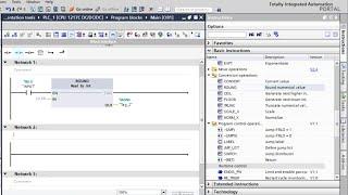 Tia Portal Tutorial for Beginners - Convert and Round Instructions