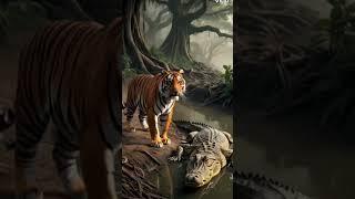 Animal hybrid ai animetion video #aiart#youtube shorts #smart frame