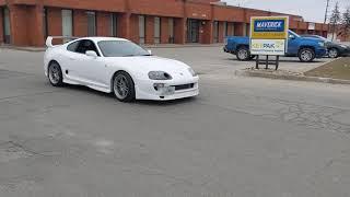 Toyota Supra single turbo HKS Ti Tomei Cams 264