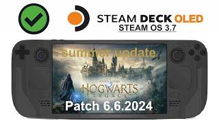 Hogwarts Legacy (Patch 6.6.2024) on Steam Deck OLED with Steam OS 3.7