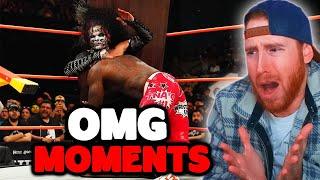 HOW IS HE STILL WALKING!?! OMG MOMENTS - CRAZIEST Pro Wrestling Moves 21