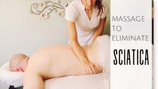 THE ULTIMATE Massage Treatment for Sciatic Pain | Learn to massage to eliminate Sciatica