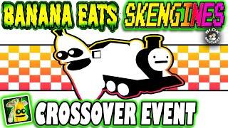HOW TO GET SECRET SKINS and CODES / BANANA EATS & SKENGINES CROSSOVER EVENT / Roblox