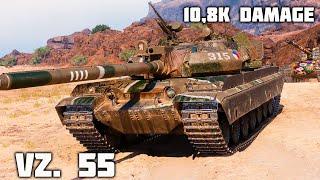 Vz. 55 WoT – 5Kills, 10,8K Damage