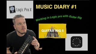 Music Diary #1 - Film Music, Working in Logic pro with Guitar Rig by David Kollar