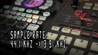 SP404A Vs SP202 Sample Rate Comparison [Drums, Piano, Sax] ...and that Lo-Fi Button...