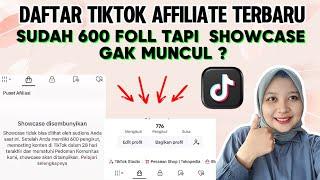 CARA MUNCULIN SHOWCASE PRODUK SETELAH DAPAT 600 FOLLOWERS TIKTOK | UPDATE TIKTOK AFFILIATE TERBARU