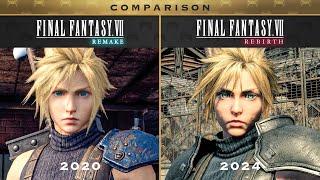 Final Fantasy VII Rebirth  Remake  Comparison - Graphics & Combat | PS5 Gameplay