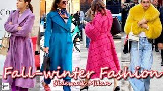 Fabulous Bright Fall-Winter Outfits | Wearable Trends & Top Window Shop Display | StreetStyle Milan