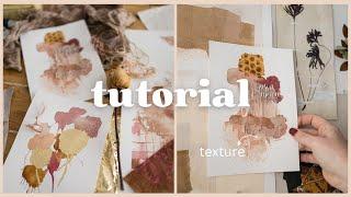 Step-by-Step Watercolour Abstracts with Yummy Texture!