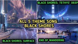 All Theme Song BGM Black Shores & Tethys' Deep Wuthering Waves 1.3 Music