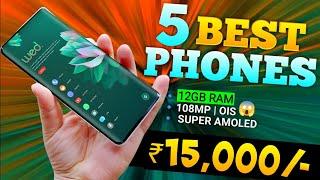 Top 5 Best 5G Smartphones Under 15000 in 2024 | 12GB RAM | 108MP OIS | Phones 5G under 15k