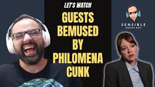 LET'S WATCH: Guests Being Bemused by Philomena Cunk for 5 Minutes Straight