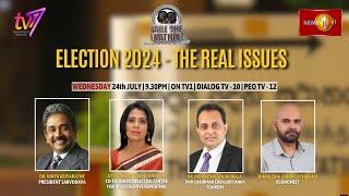 ELECTION 2024 – THE REAL ISSUES, on Face The Nation. July 24 at 9:30 p.m.