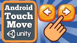 Unity Tutorial How To Move Character Or Gameobject Left And Right Touching A Screen In Android Game