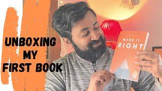 Unboxing My First Book: Can't Stay CALM! | First Reaction | #NotionPress #MyFirstBook