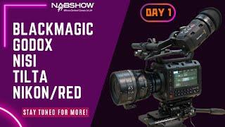 Blackmagic, GODOX, NiSi, Tilta, Nikon/RED | NAB 2024 Show Coverage | Day 1