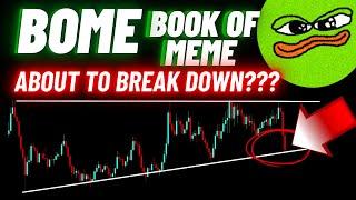 BOOK OF MEME (BOME) Crypto Coin About To Break Down???