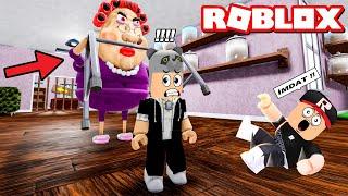 Yaşlı Büyükannemden Kaçıyorum!! Sakın Yakalanma! Roblox ESCAPE EVIL GRANDMA!