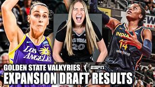 Golden State Valkyries Expansion Draft FULL REVEAL | WNBA on ESPN