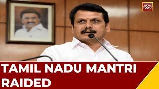 Watch: ED Conducts Raids At Tamil Nadu Minister V Senthil Balaji Residence