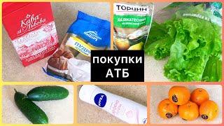 ОБЗОР покупок ПРОДУКТОВ в #АТБ/обзор цен