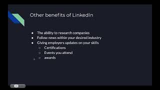 Benefits of Linkedin