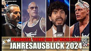 Wrestling-Jahresausblick 2024 – Trends, Fehden und Entwicklungen für WWE und AEW