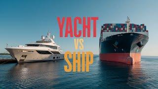 What is Difference Between a Yacht and Ship | Yacht VS Ship