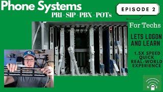 IT Technician Training Course- EP:2 Telecom PRI, SIP, PBX, POTs lines