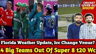 Live Florida Weather, My Flight Cancel|Will ICC Change Venues|4 Big Teams Out of Super 8s, Pak Next?
