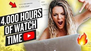 CREATE A BINGEABLE YOUTUBE CHANNEL (4000 HOURS OF WATCH TIME AND BEYOND!)