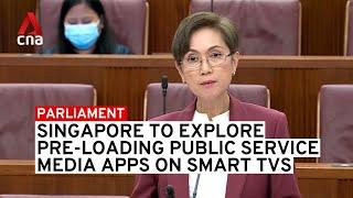 Could smart TV be pre-loaded with public service media apps? Singapore is studying this