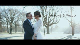 Trouwfilm / Trouwvideo Marjan & Wilco special winterwedding