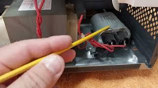 PRECAUCION CON EL CONDENSADOR O CAPACITOR AL REPARAR Y REALIZAR PRUEBAS EN HORNOS MICROONDAS